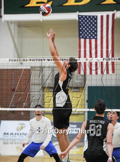 Thumbnail 2 in Jordan vs. Saddleback Valley Christian (CIF SoCal Regional D3 Final) photogallery.