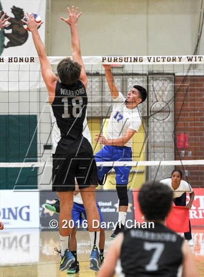 Thumbnail 2 in Jordan vs. Saddleback Valley Christian (CIF SoCal Regional D3 Final) photogallery.