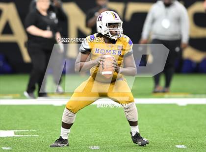 Thumbnail 1 in Oak Grove vs Homer (LHSAA Div IV Non-Select Final) photogallery.