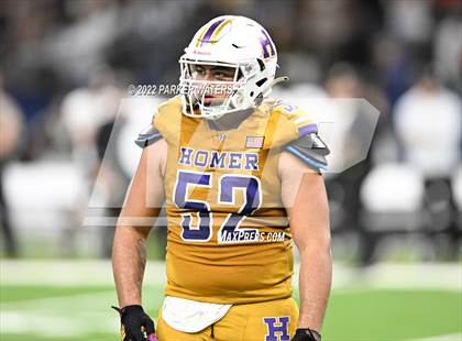 Thumbnail 1 in Oak Grove vs Homer (LHSAA Div IV Non-Select Final) photogallery.