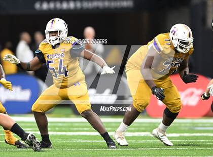 Thumbnail 2 in Oak Grove vs Homer (LHSAA Div IV Non-Select Final) photogallery.