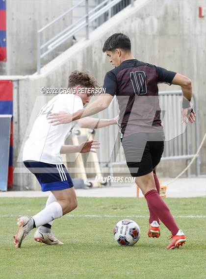 Thumbnail 1 in Layton Christian Academy vs. Real Salt Lake Academy (UHSAA 3A Final) photogallery.