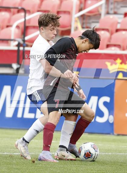 Thumbnail 3 in Layton Christian Academy vs. Real Salt Lake Academy (UHSAA 3A Final) photogallery.