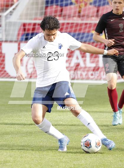 Thumbnail 3 in Layton Christian Academy vs. Real Salt Lake Academy (UHSAA 3A Final) photogallery.