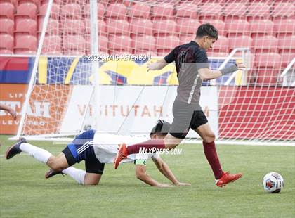Thumbnail 3 in Layton Christian Academy vs. Real Salt Lake Academy (UHSAA 3A Final) photogallery.