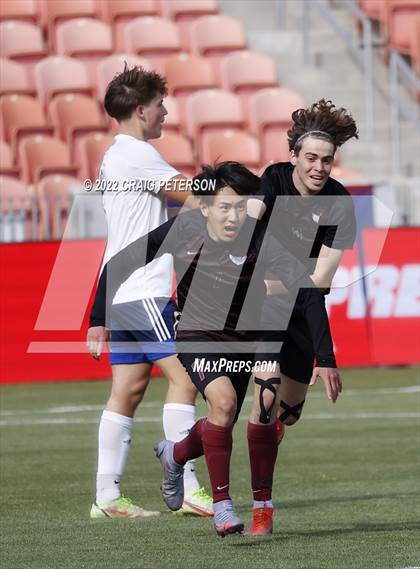 Thumbnail 2 in Layton Christian Academy vs. Real Salt Lake Academy (UHSAA 3A Final) photogallery.