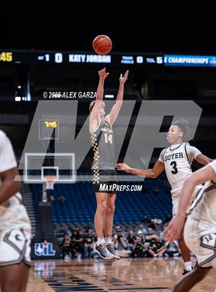 Thumbnail 3 in Jordan vs. Guyer (UIL 6A Basketball Division II Final) photogallery.
