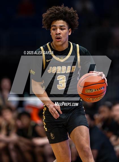 Thumbnail 3 in Jordan vs. Guyer (UIL 6A Basketball Division II Final) photogallery.