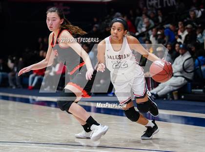 Thumbnail 3 in Salesian College Preparatory vs. St. Joseph Notre Dame (CIF NCS D3 Final) photogallery.