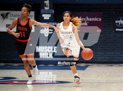 Thumbnail 2 in Salesian College Preparatory vs. St. Joseph Notre Dame (CIF NCS D3 Final) photogallery.
