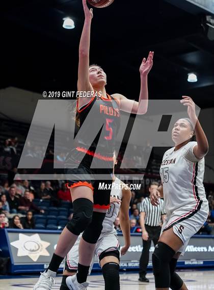 Thumbnail 1 in Salesian College Preparatory vs. St. Joseph Notre Dame (CIF NCS D3 Final) photogallery.