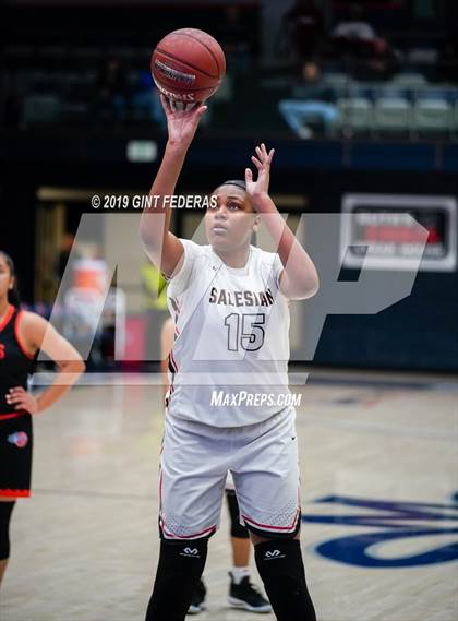 Thumbnail 2 in Salesian College Preparatory vs. St. Joseph Notre Dame (CIF NCS D3 Final) photogallery.