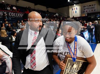 Thumbnail 3 in Salesian College Preparatory vs. St. Joseph Notre Dame (CIF NCS D3 Final) photogallery.