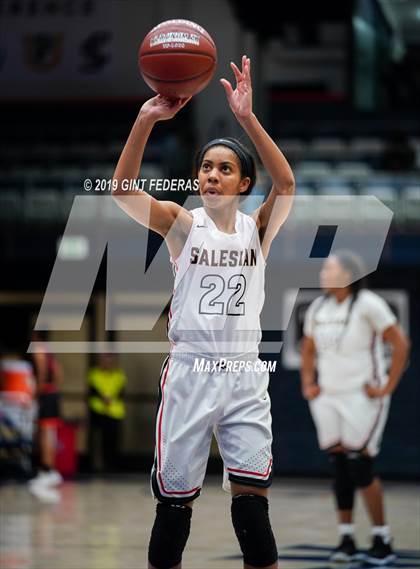 Thumbnail 2 in Salesian College Preparatory vs. St. Joseph Notre Dame (CIF NCS D3 Final) photogallery.