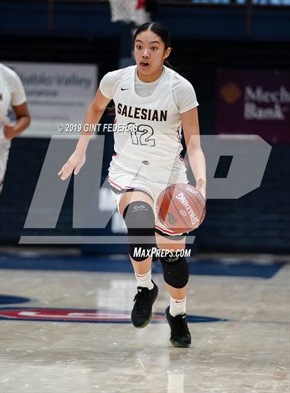 Thumbnail 3 in Salesian College Preparatory vs. St. Joseph Notre Dame (CIF NCS D3 Final) photogallery.