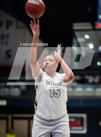Thumbnail 2 in Salesian College Preparatory vs. St. Joseph Notre Dame (CIF NCS D3 Final) photogallery.