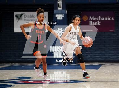 Thumbnail 1 in Salesian College Preparatory vs. St. Joseph Notre Dame (CIF NCS D3 Final) photogallery.