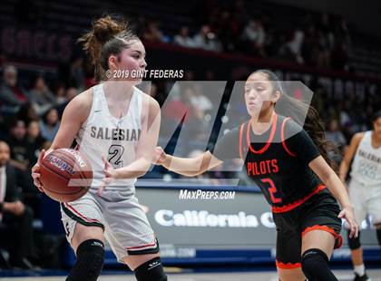 Thumbnail 3 in Salesian College Preparatory vs. St. Joseph Notre Dame (CIF NCS D3 Final) photogallery.