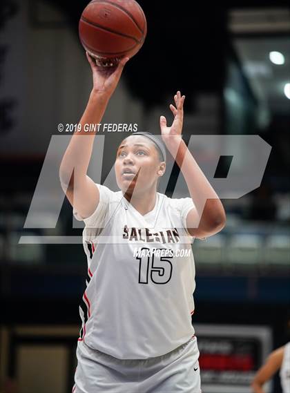 Thumbnail 3 in Salesian College Preparatory vs. St. Joseph Notre Dame (CIF NCS D3 Final) photogallery.