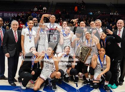 Thumbnail 2 in Salesian College Preparatory vs. St. Joseph Notre Dame (CIF NCS D3 Final) photogallery.