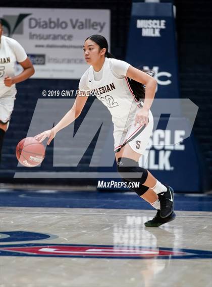 Thumbnail 1 in Salesian College Preparatory vs. St. Joseph Notre Dame (CIF NCS D3 Final) photogallery.