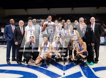 Thumbnail 1 in Salesian College Preparatory vs. St. Joseph Notre Dame (CIF NCS D3 Final) photogallery.