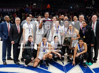 Thumbnail 2 in Salesian College Preparatory vs. St. Joseph Notre Dame (CIF NCS D3 Final) photogallery.