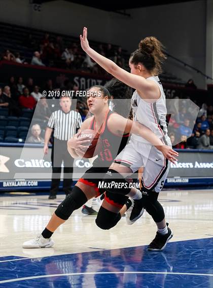 Thumbnail 1 in Salesian College Preparatory vs. St. Joseph Notre Dame (CIF NCS D3 Final) photogallery.