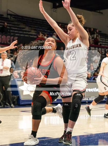 Thumbnail 3 in Salesian College Preparatory vs. St. Joseph Notre Dame (CIF NCS D3 Final) photogallery.