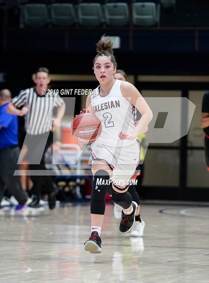 Thumbnail 3 in Salesian College Preparatory vs. St. Joseph Notre Dame (CIF NCS D3 Final) photogallery.