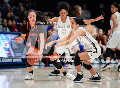 Thumbnail 3 in Salesian College Preparatory vs. St. Joseph Notre Dame (CIF NCS D3 Final) photogallery.