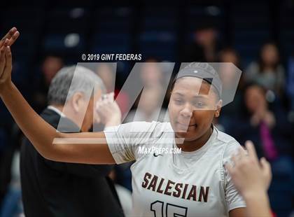 Thumbnail 3 in Salesian College Preparatory vs. St. Joseph Notre Dame (CIF NCS D3 Final) photogallery.