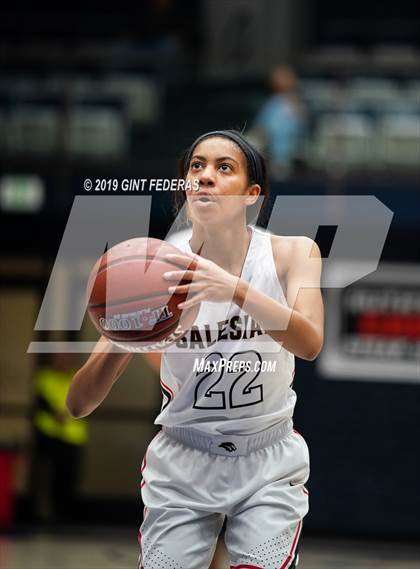 Thumbnail 2 in Salesian College Preparatory vs. St. Joseph Notre Dame (CIF NCS D3 Final) photogallery.