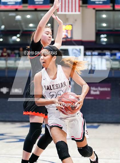 Thumbnail 2 in Salesian College Preparatory vs. St. Joseph Notre Dame (CIF NCS D3 Final) photogallery.