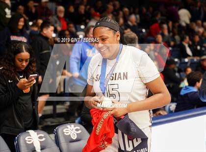 Thumbnail 2 in Salesian College Preparatory vs. St. Joseph Notre Dame (CIF NCS D3 Final) photogallery.