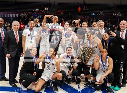 Thumbnail 3 in Salesian College Preparatory vs. St. Joseph Notre Dame (CIF NCS D3 Final) photogallery.
