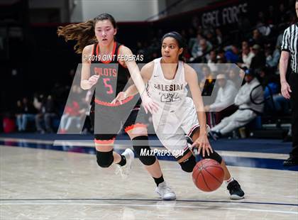 Thumbnail 2 in Salesian College Preparatory vs. St. Joseph Notre Dame (CIF NCS D3 Final) photogallery.