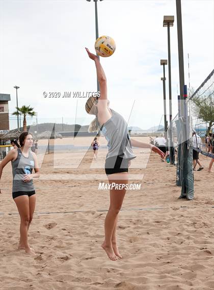 Thumbnail 2 in Deer Valley Pool Play (OC Beach Invitational)  photogallery.