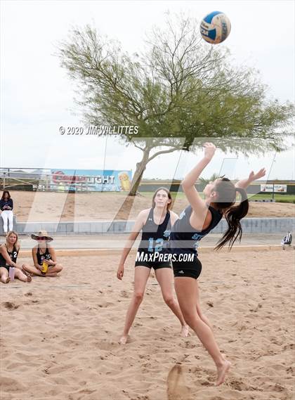 Thumbnail 3 in Deer Valley Pool Play (OC Beach Invitational)  photogallery.