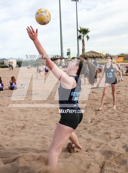 Thumbnail 3 in Deer Valley Pool Play (OC Beach Invitational)  photogallery.