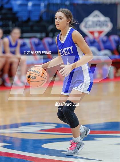 Thumbnail 1 in Central Fellowship Christian Academy vs. Trinity Christian (GIAA 2A Championship) photogallery.