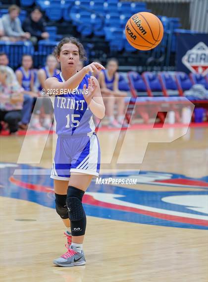 Thumbnail 1 in Central Fellowship Christian Academy vs. Trinity Christian (GIAA 2A Championship) photogallery.