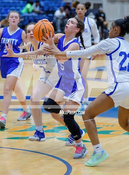 Thumbnail 1 in Central Fellowship Christian Academy vs. Trinity Christian (GIAA 2A Championship) photogallery.