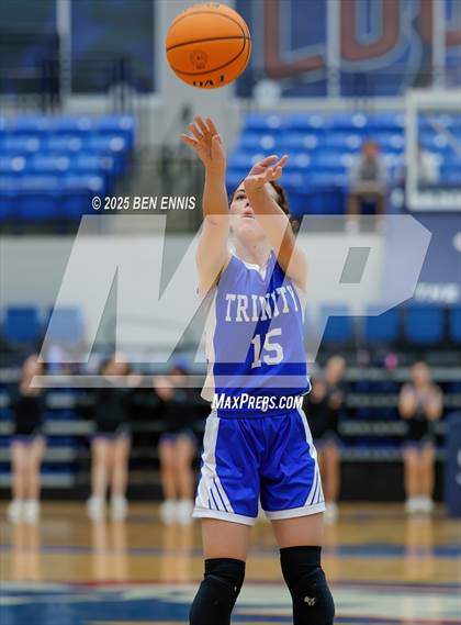 Thumbnail 2 in Central Fellowship Christian Academy vs. Trinity Christian (GIAA 2A Championship) photogallery.