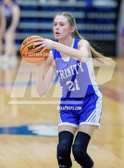 Thumbnail 3 in Central Fellowship Christian Academy vs. Trinity Christian (GIAA 2A Championship) photogallery.