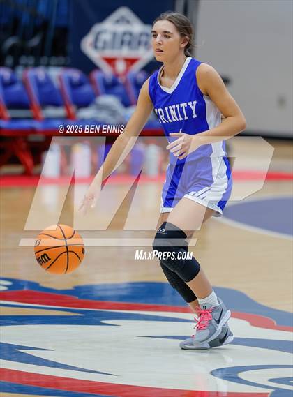 Thumbnail 2 in Central Fellowship Christian Academy vs. Trinity Christian (GIAA 2A Championship) photogallery.