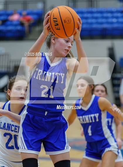 Thumbnail 1 in Central Fellowship Christian Academy vs. Trinity Christian (GIAA 2A Championship) photogallery.