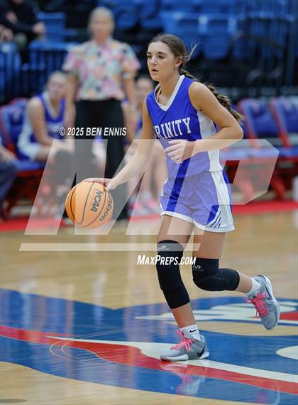 Thumbnail 2 in Central Fellowship Christian Academy vs. Trinity Christian (GIAA 2A Championship) photogallery.