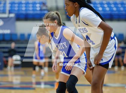Thumbnail 2 in Central Fellowship Christian Academy vs. Trinity Christian (GIAA 2A Championship) photogallery.
