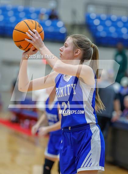 Thumbnail 1 in Central Fellowship Christian Academy vs. Trinity Christian (GIAA 2A Championship) photogallery.